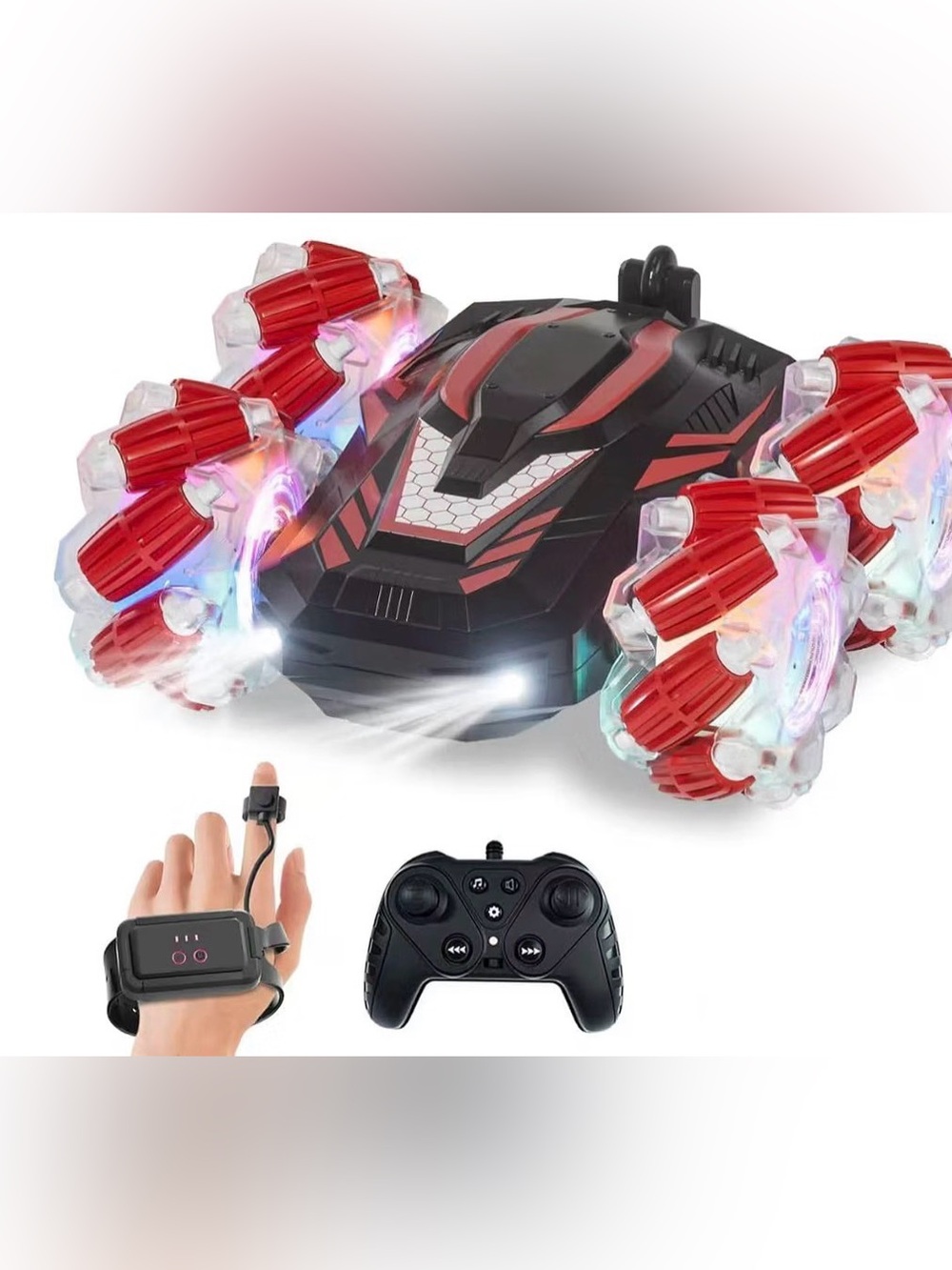 Gesture Sensing RC Stunt Car, Remote Control Car for Boys and Girls